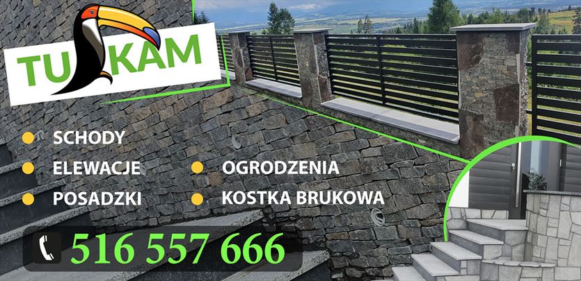 Usługi kamieniarskie oraz brukarskie, Tu-Kam Marcin Łukasik, Maniowy
